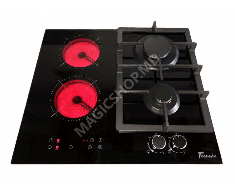 Встраиваемая комбинированная варочная панель YOL-60 2G2RAD Tornado